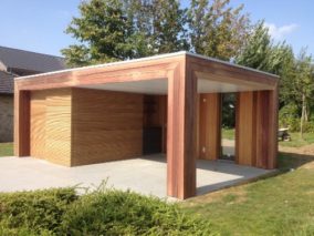 Poolhouse schrijnwerkerij Vanthuyne