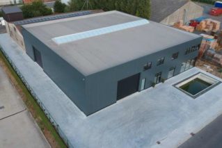 nieuw gebouw schrijnwerkerij Vanthuyne
