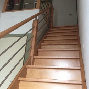 moderne beuken trap